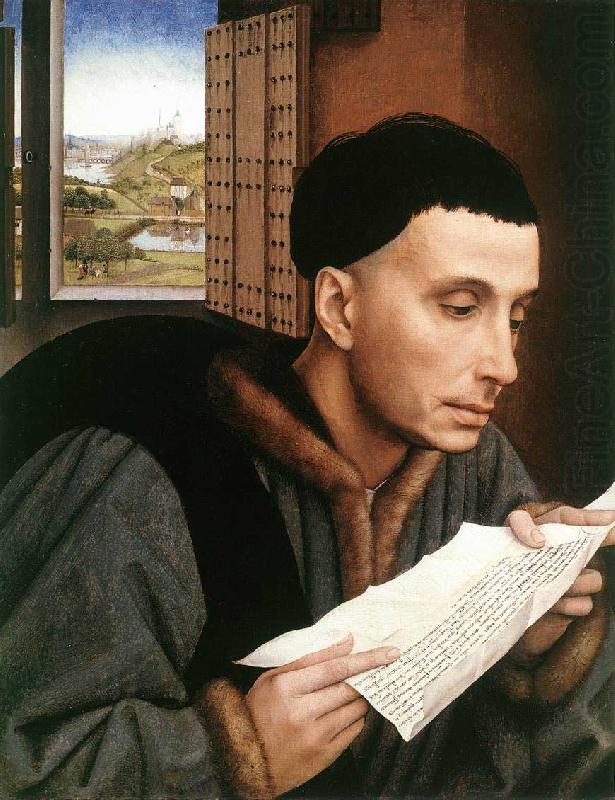 Rogier van der Weyden A Man Reading china oil painting image